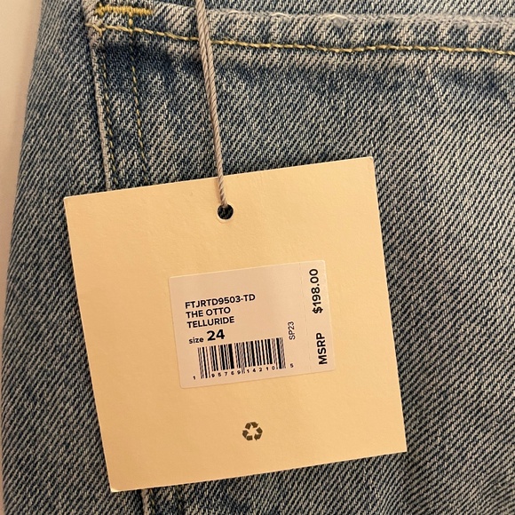 NWT FAVORITE DAUGHTER The Otto High Rise Boyfriend Ankle - Telluride Size 24 - Picture 12 of 13